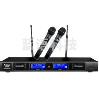 湖山 DS-U310A一拖二 手持无线话筒TJRRSFYJD202303011419037