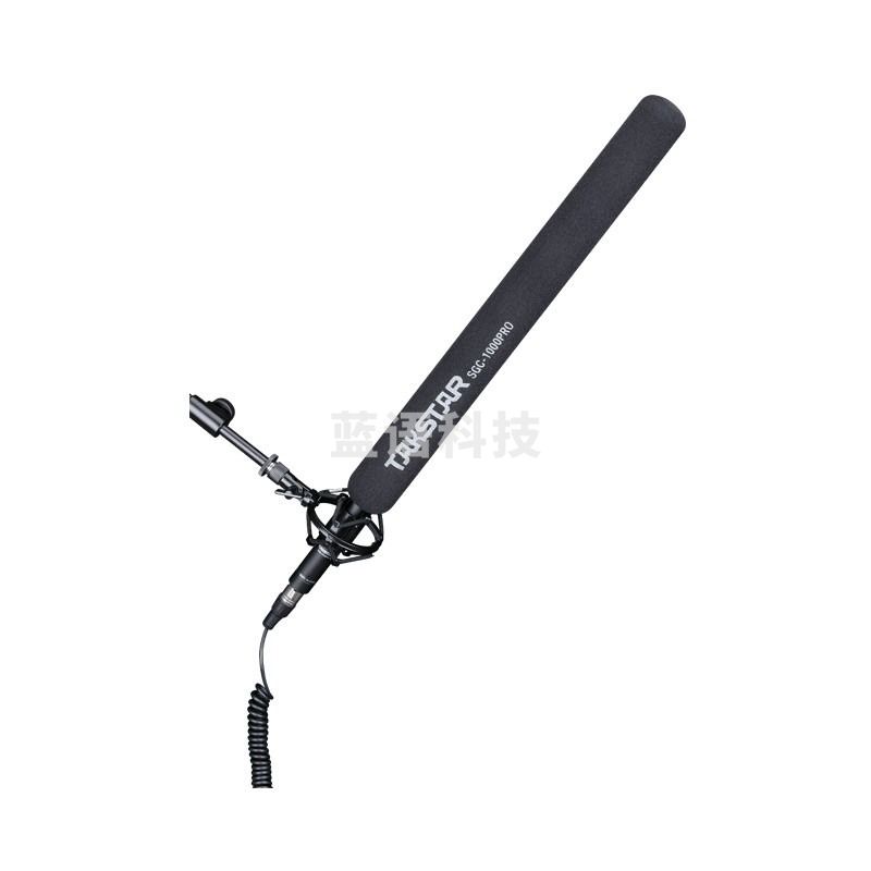 得胜（TAKSTAR ）SGC-1000PRO专业采访麦克风 摄像机单反机外接手持采访 黑色
