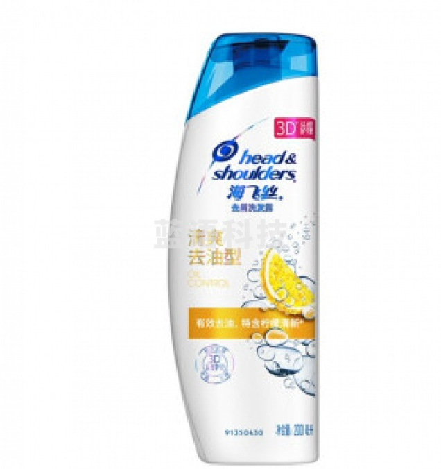 海飞丝 去屑洗发水清爽去油200ml洗发露洗头膏男女士通用