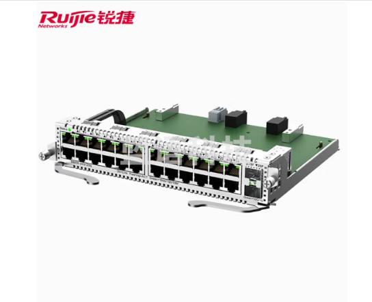 锐捷(Ruijie)M6000-16SFP8GT2XS 16千兆光+8千兆电+2万兆光 NBS6002配套企业级业务板卡
