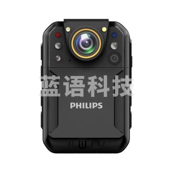 飞利浦(PHILIPS)VTR8103执法记录仪智能降噪超长续航执法仪GPS定位微距便携记录仪 VTR-8103 64GB
