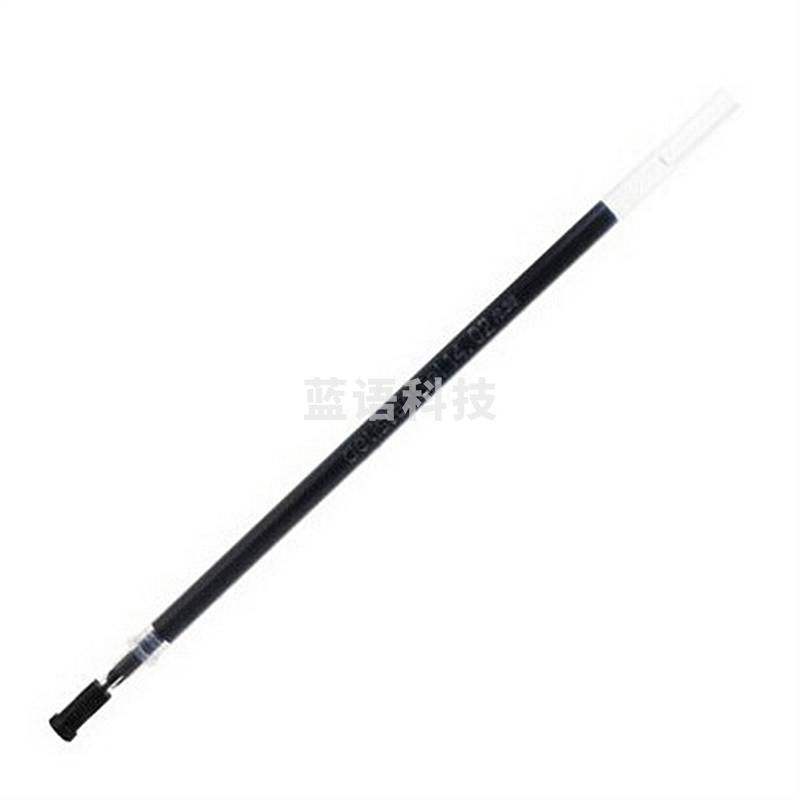 得力S765中性笔芯0.38mm全针管(黑)(支)