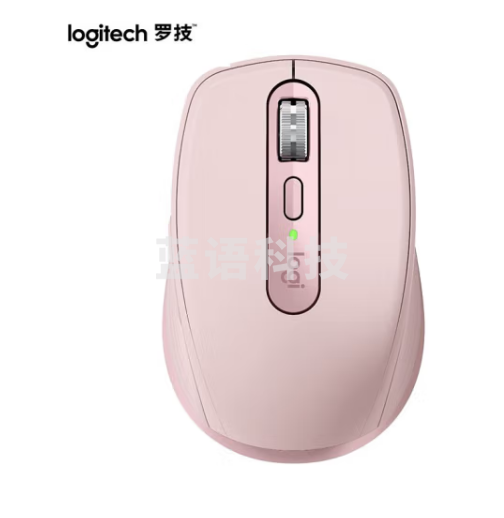 罗技（Logitech）MX Anywhere 3无线蓝牙双模鼠标 商务办公 便携鼠标 跨设备控制 -茱萸粉