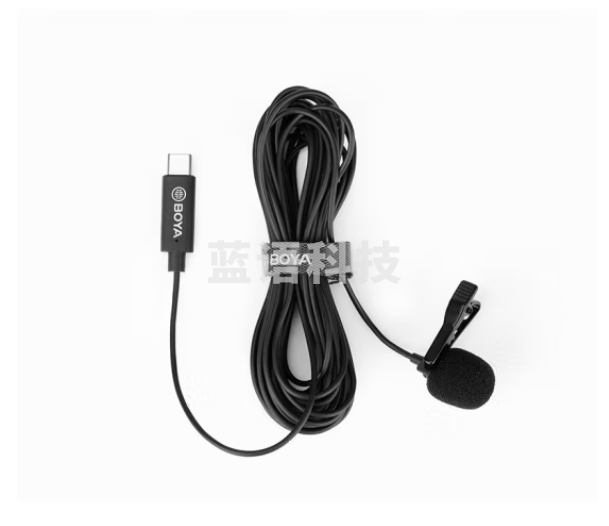 BOYA 博雅麦克风BY-M3手机领夹麦 手机直播带货网课短视频收录音胸麦话筒兼容于华为小米三星安卓Type-C 6米