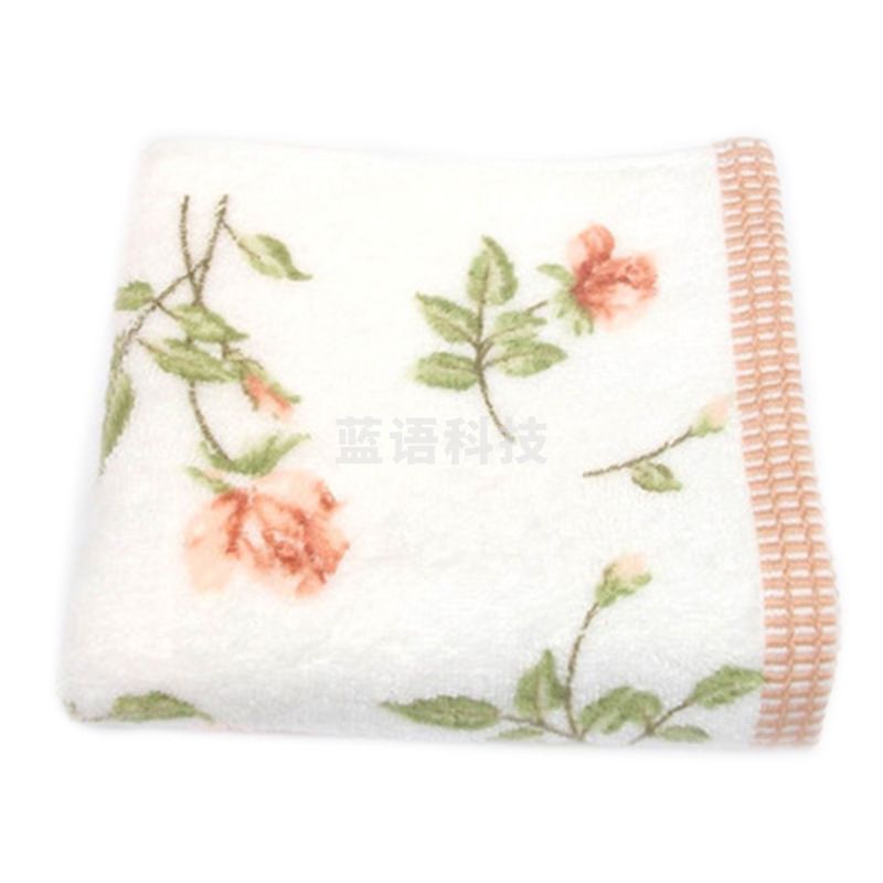 金号 A028 全棉螺旋印花毛巾 74*34cm 彩色 1条装