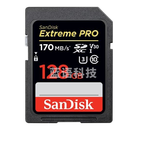 闪迪（SanDisk）128GB SD存储卡 SDSDXXY-128G-ZN4IN 至尊超极速版