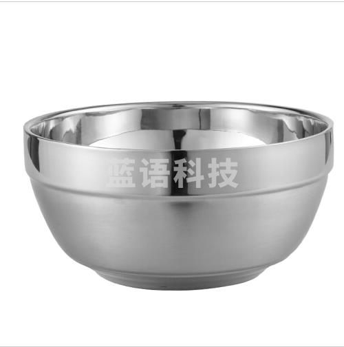 不锈钢碗 米饭碗 隔热碗汤面碗 直径13cm