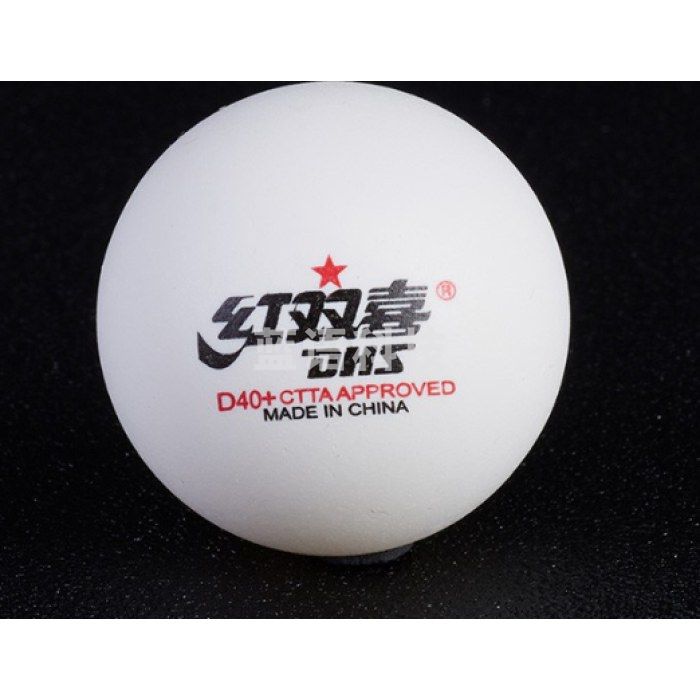红双喜 CD40C 赛顶一星乒乓球 10只/盒