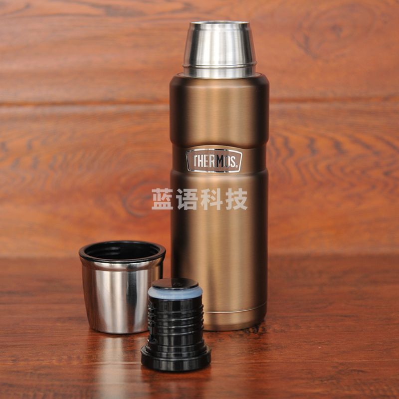 膳魔师（THERMOS） 保温壶大容量不锈钢商务便携真空保温壶旅行水壶SK-2010/SK-4000 SK-2000-金色470ML