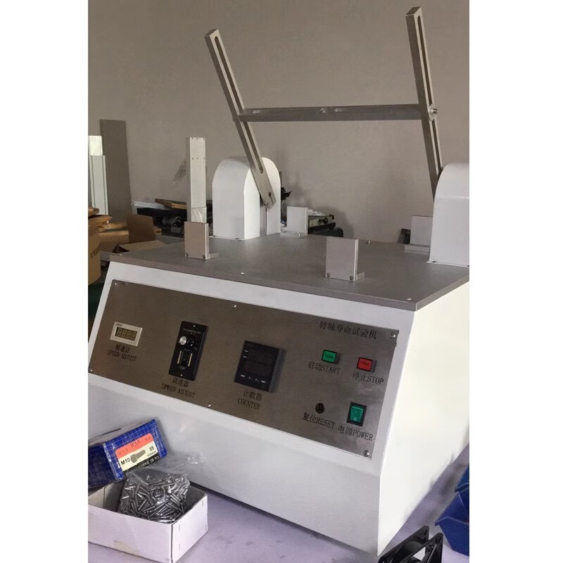 常泰勒翻盖电脑转轴寿命试验机 电脑翻盖转轴旋转扭力耐久寿命试验仪 按键款