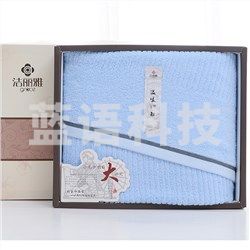 洁丽雅（Grace） 全棉优品·雅致-9 1浴棉桃礼盒装