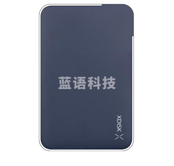 小盘(XDISK)1TB USB3.0移动硬盘X系列2.5英寸X1-1TB经典黑