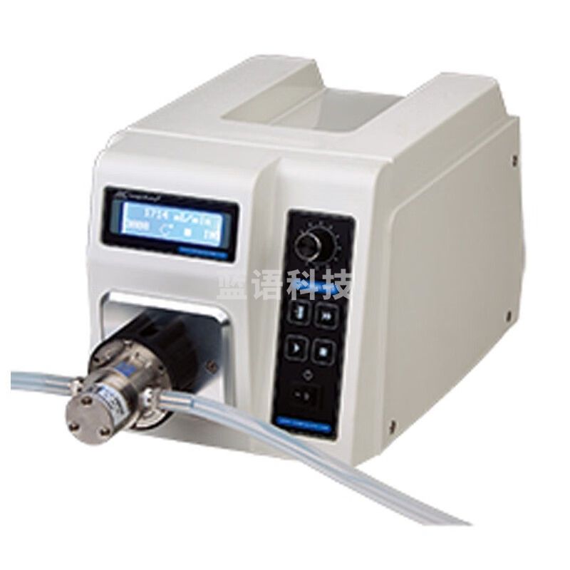 JISENPUER 保定兰格WT3000-1FB实验室分配型微型齿轮泵 WT3000-1FB+MS204