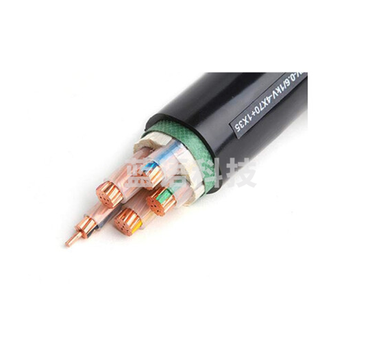 津达线缆 国标3芯+2芯YJV电力电缆 硬线 电线 电缆 YJV3*120+2*70电力电缆1米