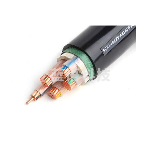 津达线缆 国标阻燃YJV3芯电力电缆 硬线 电线 电缆 津达线缆 ZCYJV3*35电力电缆1米