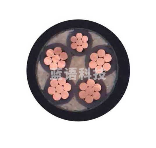 津达线缆 国标YJV-YJY电力电缆 硬线 电线 电缆 1M YJV2*35+1*25