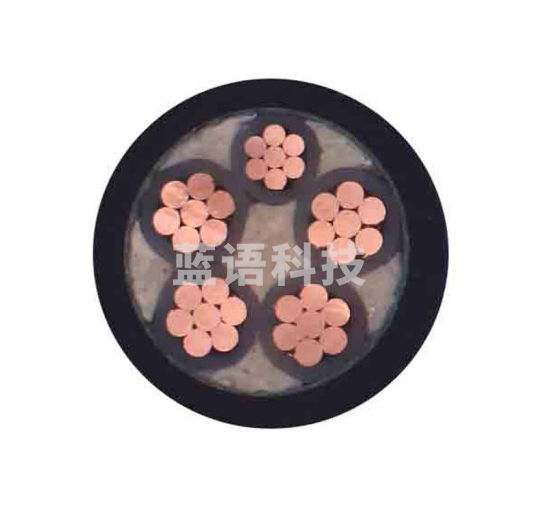 津达线缆 国标YJV3芯电力电缆 硬线 电线 电缆 津达线缆 YJV3*4_10米