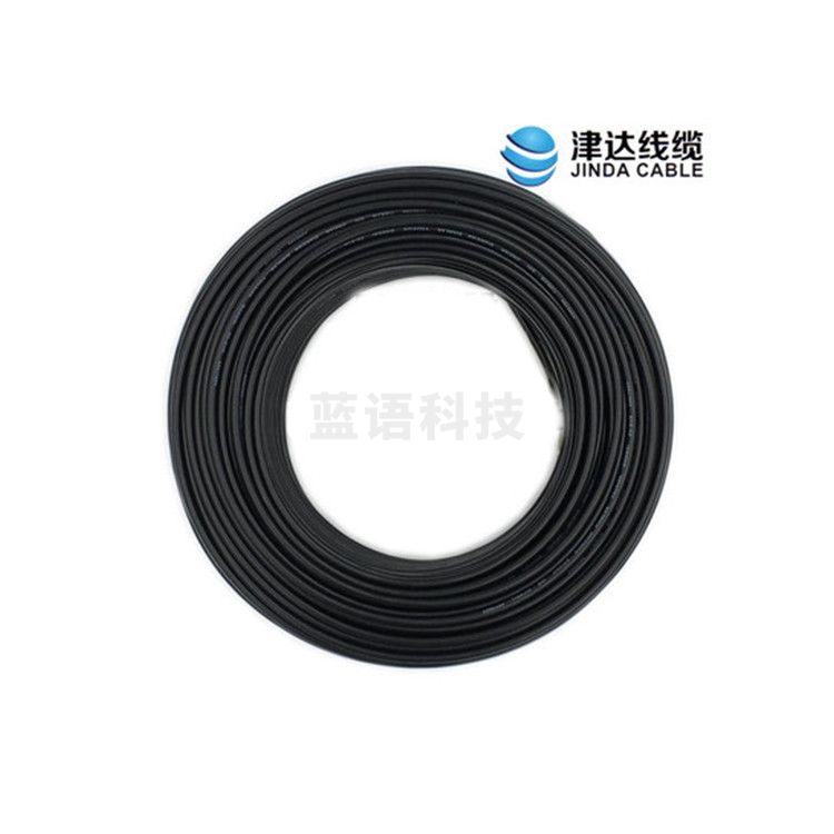 津达 BVR-黑色95平方 100/盘 电缆 软塑铜线