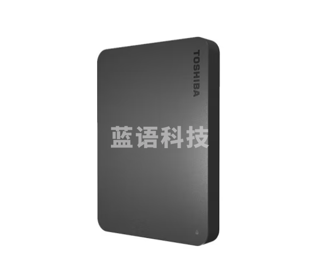 东芝(TOSHIBA) 1TB 移动硬盘HDTB410YKCAA 新小黑A3系列 Type-C 2.5英寸 机械硬盘 一根数据线连接电脑端为Type-C接头