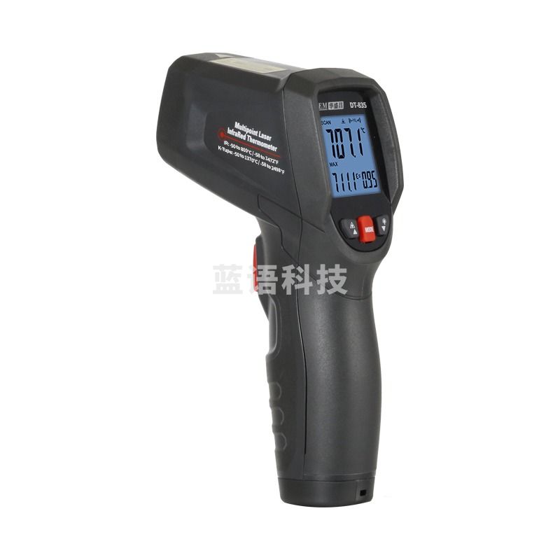 华盛昌（CEM）DT-835红外线测温仪 高精度手持式工业级温度计 家用厨房烘培水温检测仪油温枪
