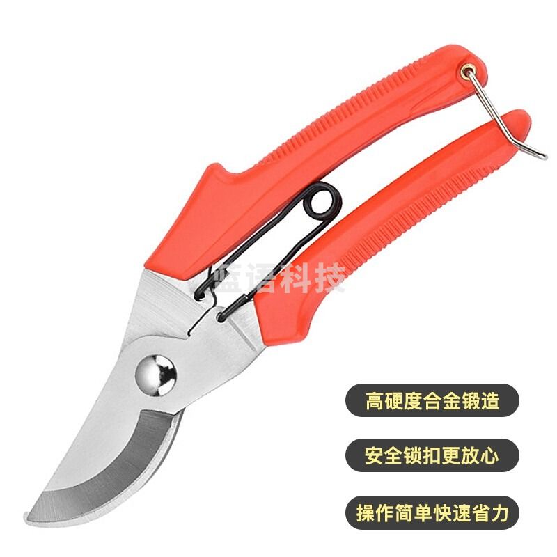 标康 修枝剪剪枝剪整枝剪 摘果花艺剪刀 修花插花 家用盆景园艺多功能花草 园艺剪园艺工具