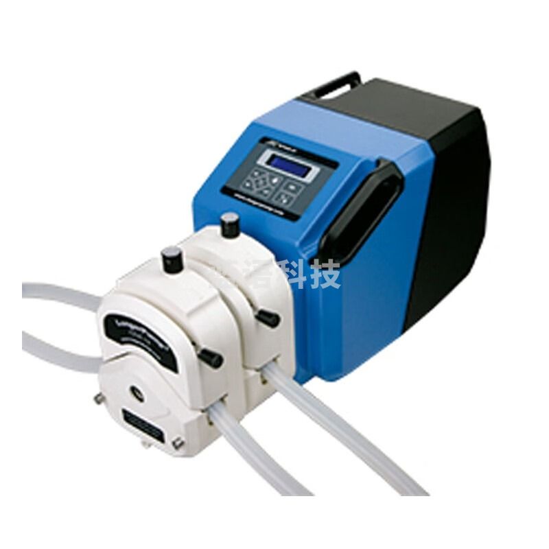 JISENPUER保定兰格WT600-4F实验室工业不锈钢灌装蠕动泵恒流泵 WT600-4F+YZ35-13泵头