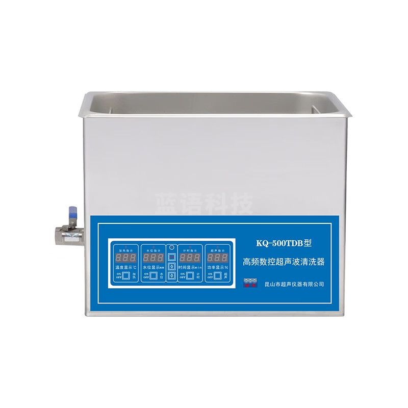 昆山舒美KQ-500TDB台式高频数控超声波清洗器22.5L清洗机 KQ-500TDB