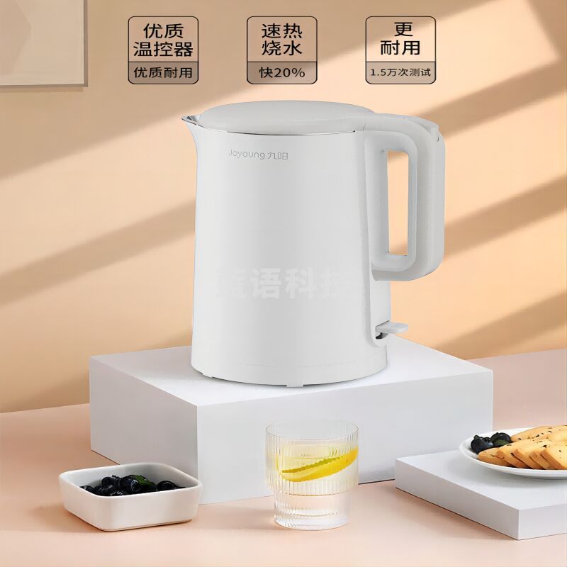 九阳（Joyoung）电热水壶 1.5L 304不锈钢内胆 K15FD-W6111