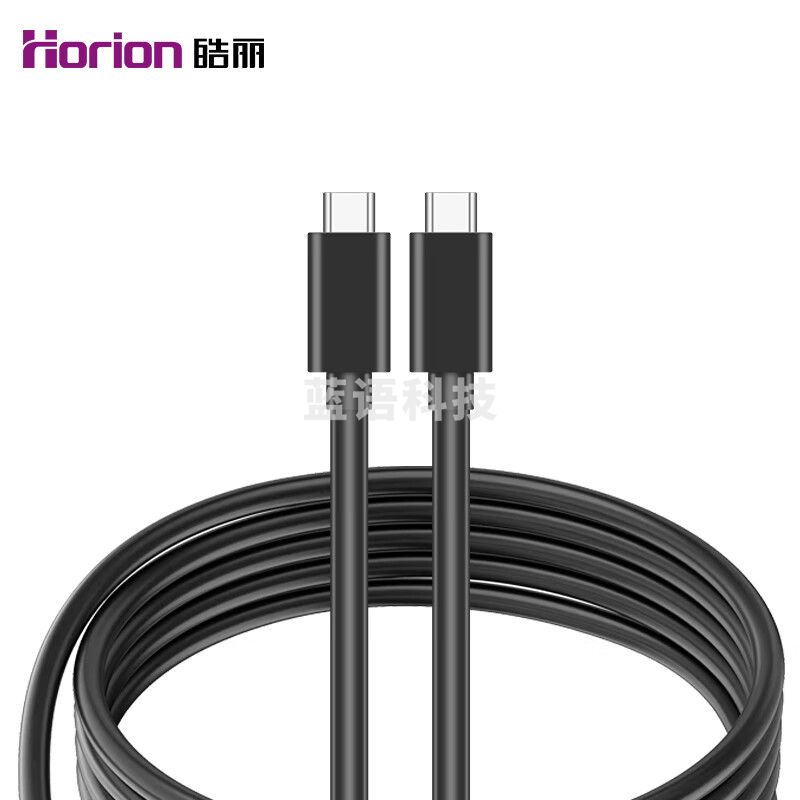 皓丽 视频会议便携式级联麦克风 免驱动无线连接 无线级联360°拾音 AI智能降噪6阵列麦克风HM-5U 级联线