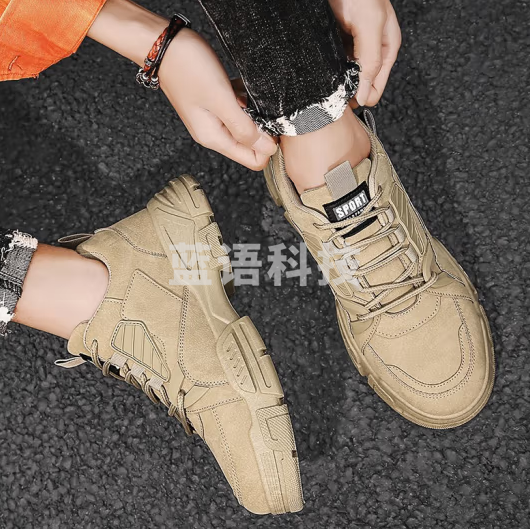 劳保鞋男冬季透气男鞋工装鞋靴百搭电焊工