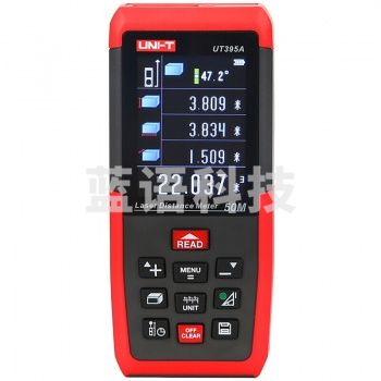 优利德（UNI-T） 彩屏激光测距仪 50米 电子水平仪 UT395A