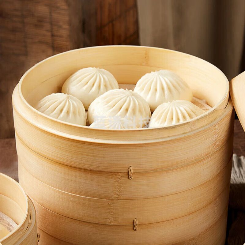 笼屉竹蒸笼18cm 2笼+1盖
