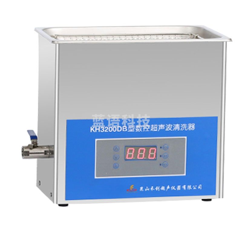 JISENPUER昆山禾创KH3200DB实验室台式数控超声清洗器清洗机6升8升 KH3200DB(6升150W)