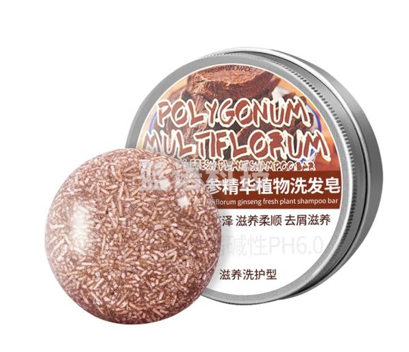 力仕康何首乌洗发皂60g强健发根固发洗刘海去油健发无皂基洗头蓬松