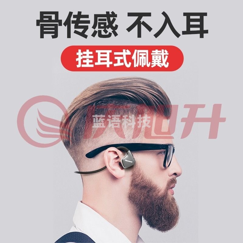 纽曼  (Newmine) GE01骨传导耳机运动蓝牙耳机挂耳式骨传导蓝牙耳机苹果安卓通用 黑色TJRRSFYJD2023022616065110