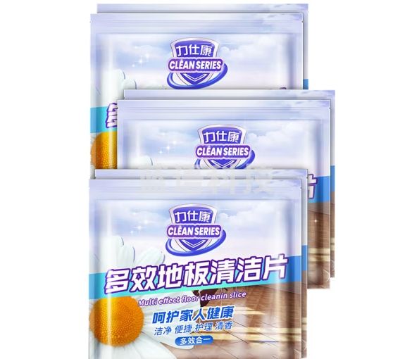 力仕康地板清洁片90片 家用拖地清洁片剂擦洗瓷砖木地板去污除垢地板净