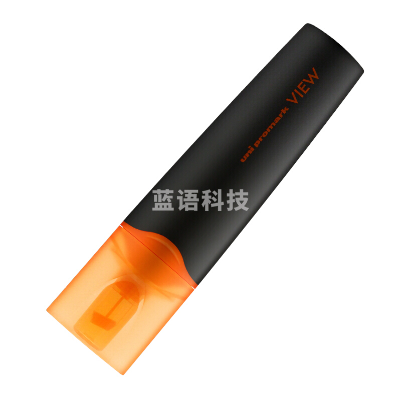 三菱透明视窗荧光笔 USP-200 12*144*864 (橙色) 12支/盒