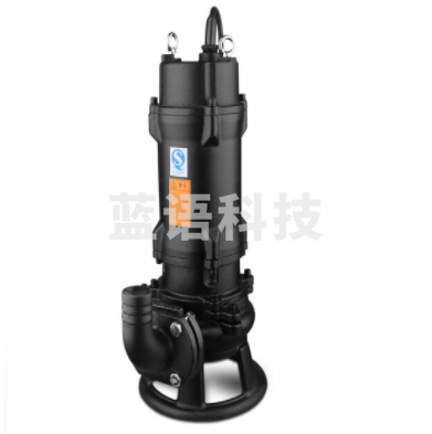 上海人民  WQK20-25-4KW 污水泵大流量抽水泵切割泵  口径65流量20m²/h扬程15米功率4KW(不含安装)