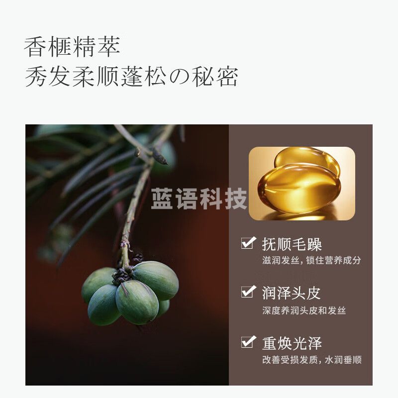 浅香(ASAKA)洗发水氨基酸洗发露滋养护发男女士洗头膏香榧洗发乳500g抚平毛躁