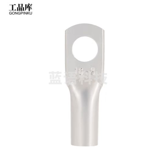 工品库 JG铜鼻子紫铜船型镀锡线鼻子接线端子冷压铜接头 JG6-6(20只）