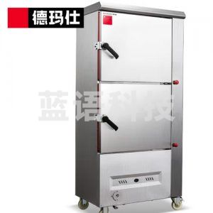 德玛仕 DEMASHI SZXT18B-100T-2M 蒸饭柜 蒸鱼海鲜蒸柜蒸包蒸饭机车 两门10盘分层控制不串味