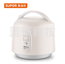 苏泊尔(SUPOR) 电饭煲 1.6L机械电饭煲 奶茶色