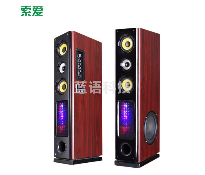 索爱 soaiy SA-K28 内置功放一体音响 家用商用会议客厅蓝牙音箱+彩屏