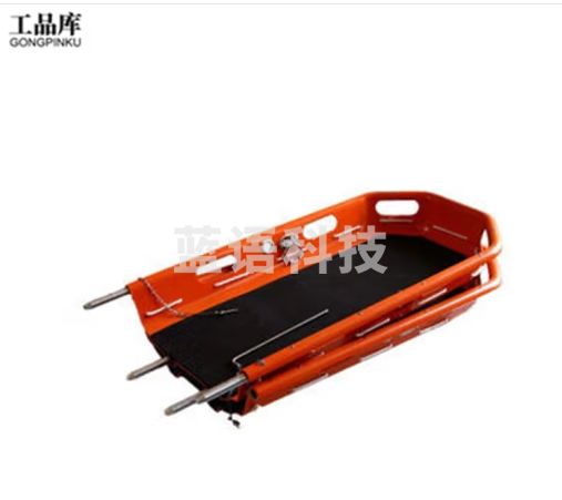 工品库 船型救援担架水域救援漂浮担架篮式多功能消防担架吊篮式固定担架 分体式