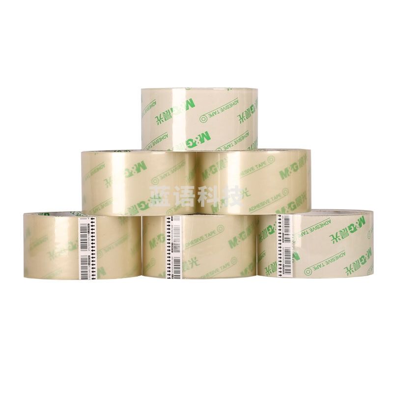 晨光/M&G AJD95796 普惠高透封箱胶带 48mm*60y 6卷装