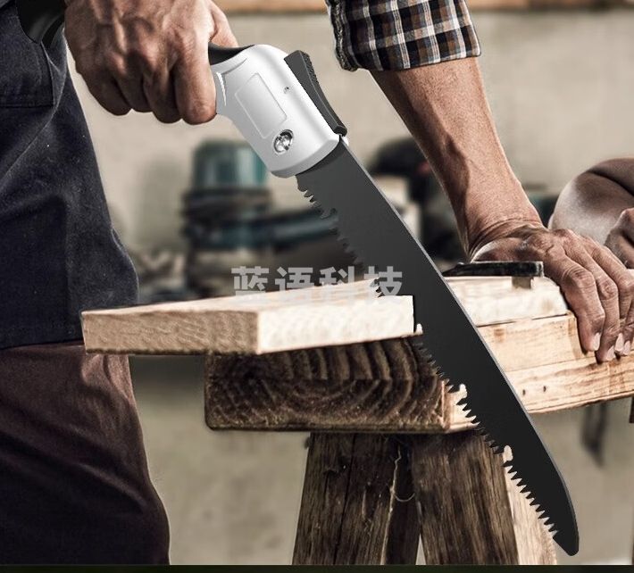 花沃里手锯锯树神器 德国品质木工锯特氟龙SK5锰钢12寸小型手持折叠锯子