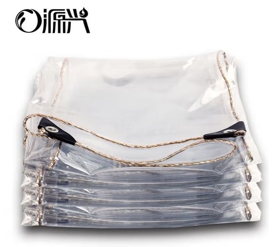 源兴（YUANXING）透明防雨布防水布 pvc塑料布阳台遮雨布篷布户外防雨防晒油布 2米*1.5米