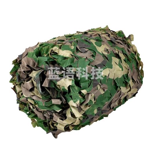 源兴 防航拍迷彩网布 遮阳网防晒网户外丛林伪装网军绿色防晒网遮阴网双层绿化遮盖网 2米宽3米长