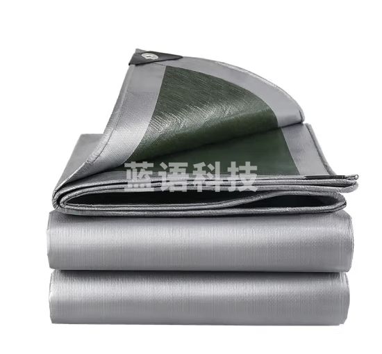 源兴（YUANXING）绿银篷布加厚防水布货车防雨布篷布遮阳遮雨防晒塑料布蓬布3*4米
