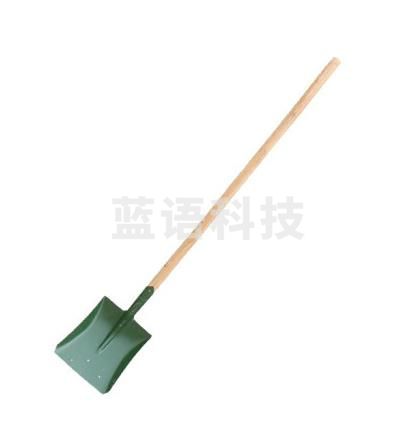 鹰之印加厚铲雪锹QJ-17 470mm×540mm 方头 除雪铲